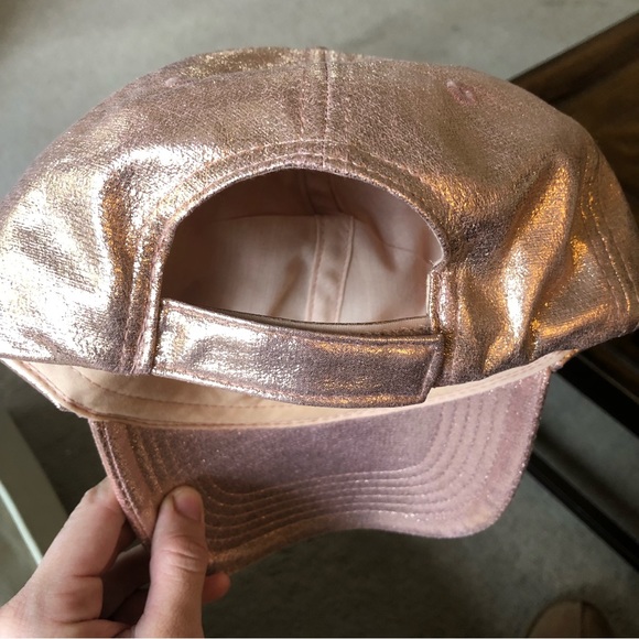 Disney Limited Edition Briar Rose Gold Mickey Mouse Sequin Baseball Cap - Picture 6 of 9